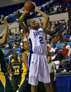 UKOH, LESLIE LEAD HAMPTON TO WIN OVER NORFOLK STATE Image