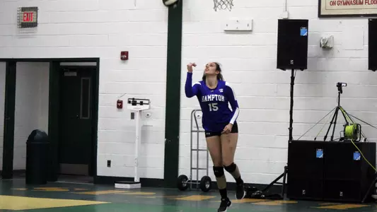Delgado finished with 33 kills, two shy of the school record for a four-set match