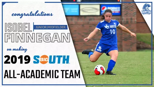 Isobell Finnegan named to 2019 Big South All-Academic Team