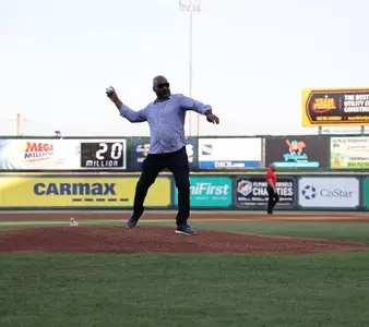 Athletics Director Opening Pitch