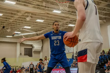 Hampton MBB Against Duquesne Cayman's