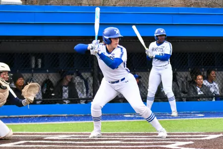 Softball Recap Monmouth Game one