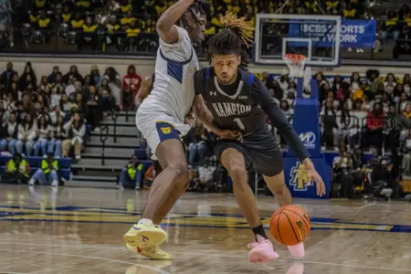 Hampton MBB Recap NCAT on the road 2024-25