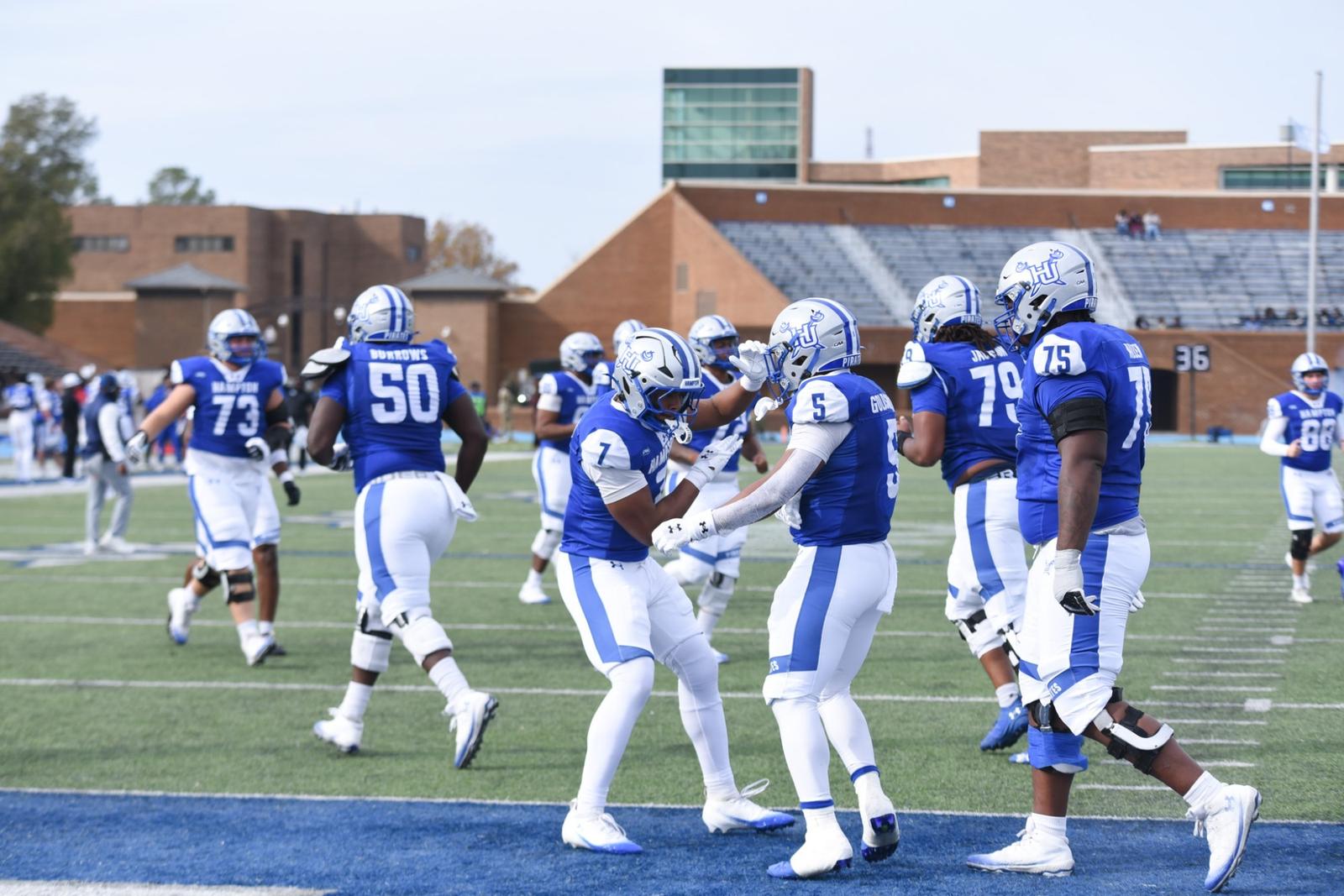 Hampton football: Rhode Island Overpowers Hampton 38-10 In Season Finale