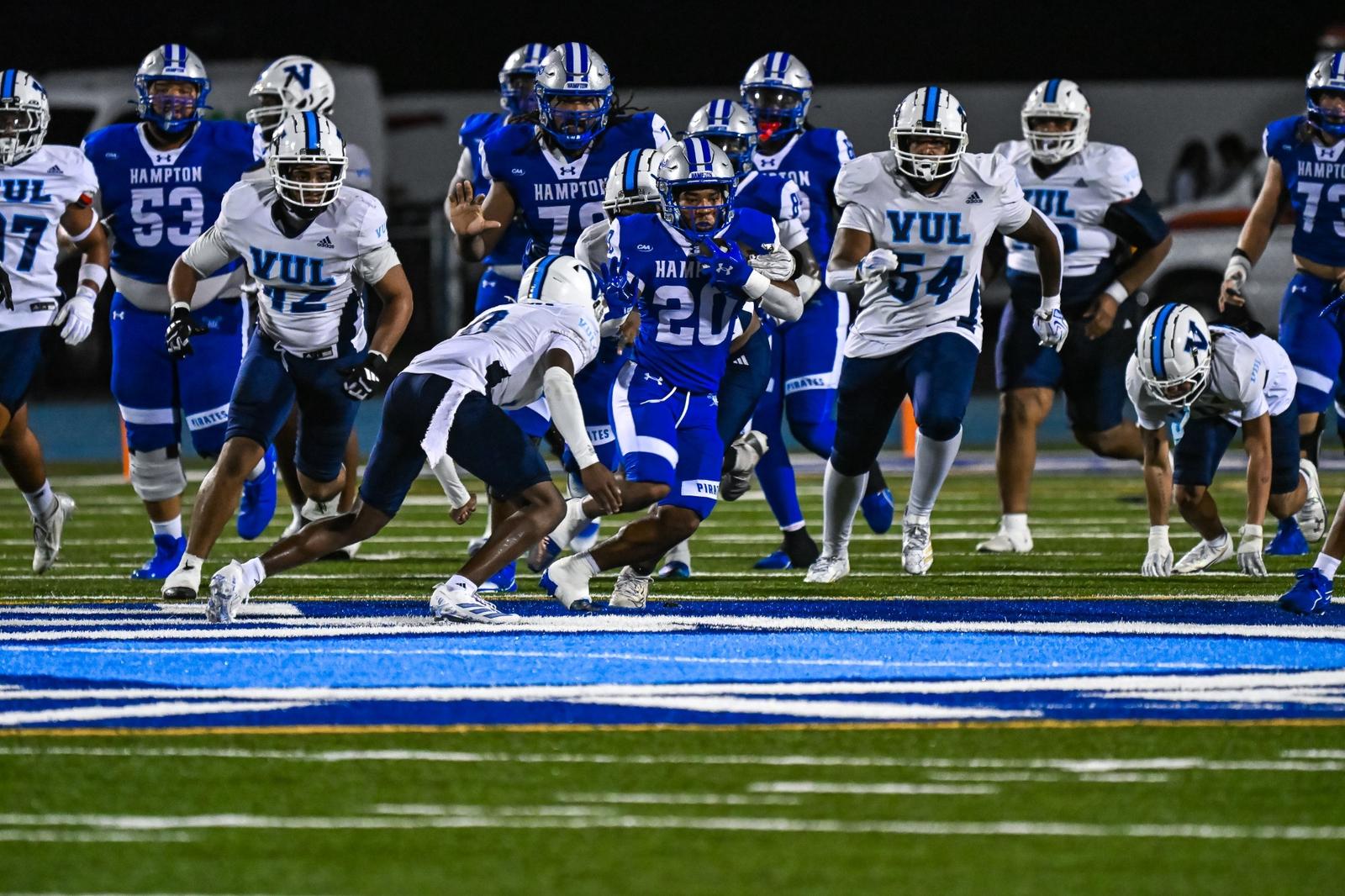 Hampton football: Pirates Open Season With Shutout Of Dragons