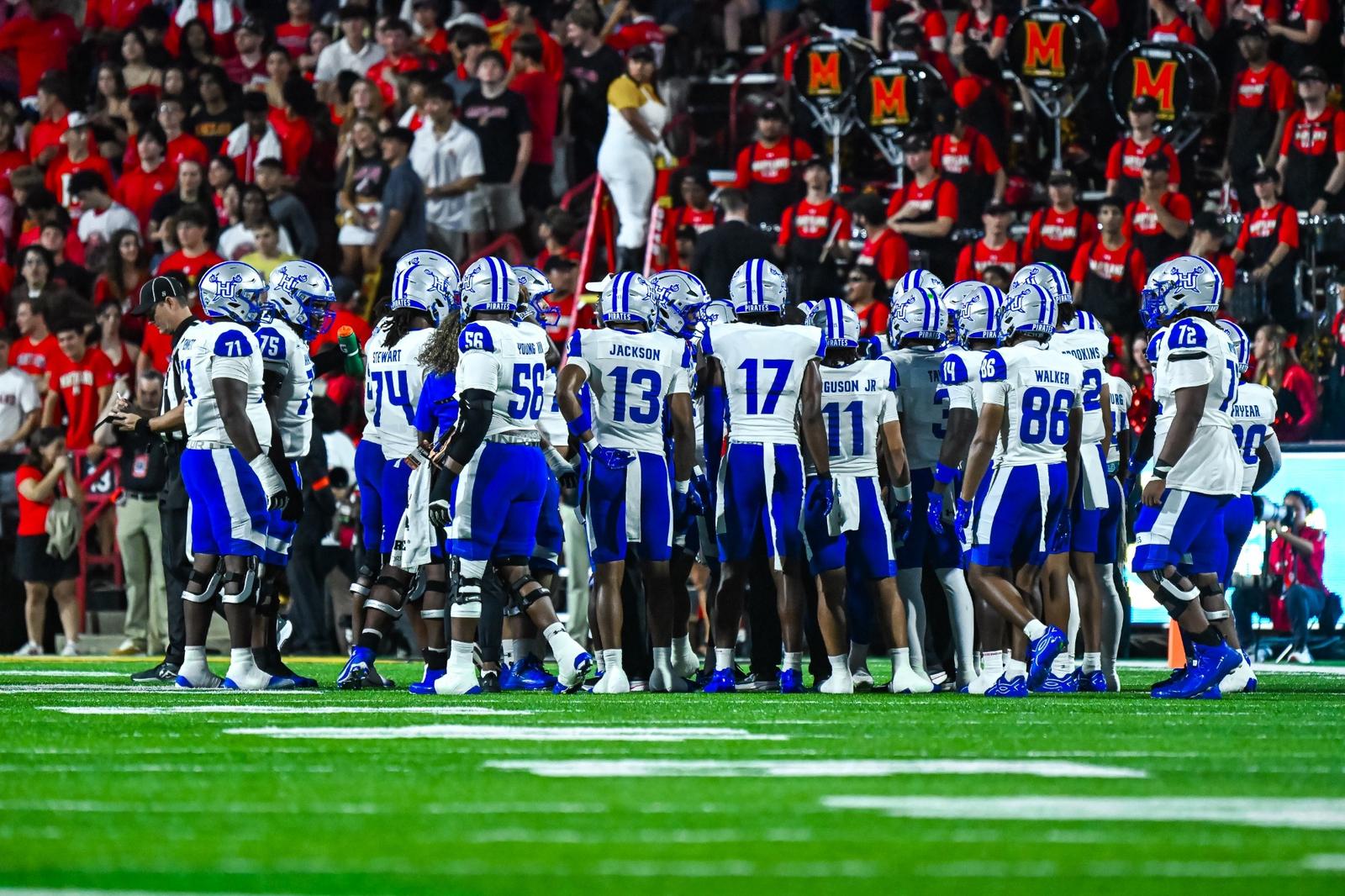 Hampton football: Maryland Tops Pirates in First Power Four Match-Up