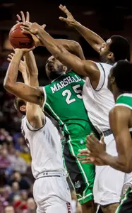 Marshall was unable to handle the physicality of South Carolina, Monday night