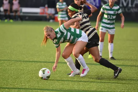 Myka DeMarco was one of the Herd's six seniors honored at Senior Day.