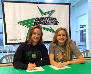 Schaffer (left) and Lynch (right) are the latest signees for @HerdSwimming.