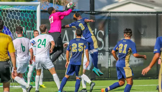 Gloston leads C-USA with 5.83 saves per game (Photo Credit: Richard Crank)