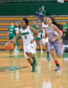 Johnson's six 3-pointers tied the single-game school record.