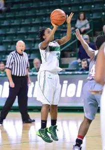 Johnson went 7-of-13 from 3-point range en route to Marshall's single-game record.