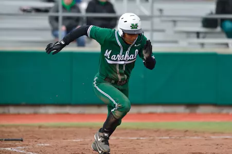 Sophomore Kaelynn Greene went 3-for-6 in Game 2 against Albany.