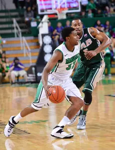 Tamron Manning started for #TheHerd against Middle Tennessee (Feb. 22)