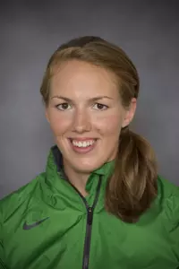 Senior Vera Niemeyer broke the school record in the 100-yard backstroke.