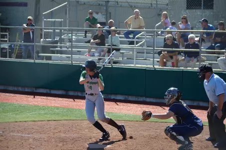 Freshman Morgan Zerkle went 2-for-3 for the Herd.