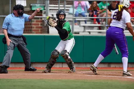 Sophomore Katalin Lucas had the Herd's first hit of the day with a two-out double in the top of the second inning.