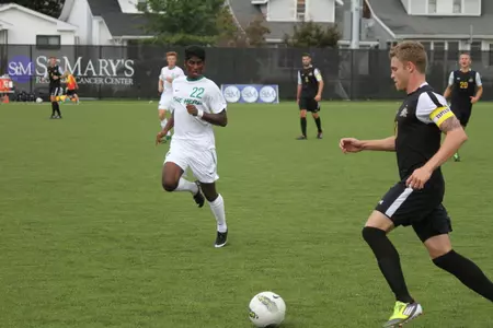 Freshman Daniel Jodah made the assist on Forde's goal.