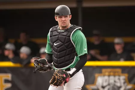 Junior John Beary went 2-3 with a run Saturday