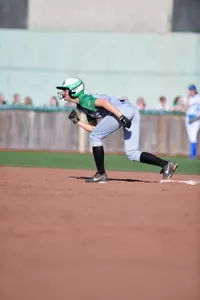 Freshman Morgan Zerkle is now tied for fourth in stolen bases in a season.
