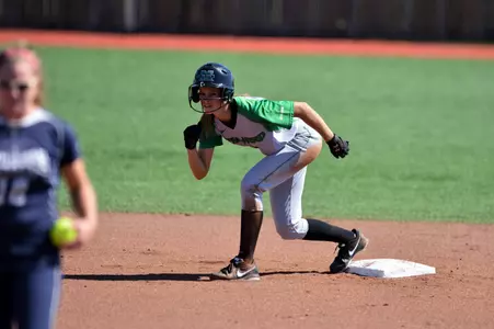 Freshman Morgan Zerkle is now tied for second in stolen bases in a season.