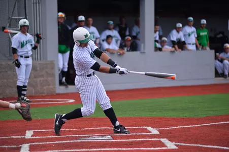 Junior Andrew Dundon went 2-for-3 in the contest