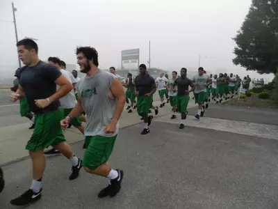 Marshall's run to the Memorial Friday morning