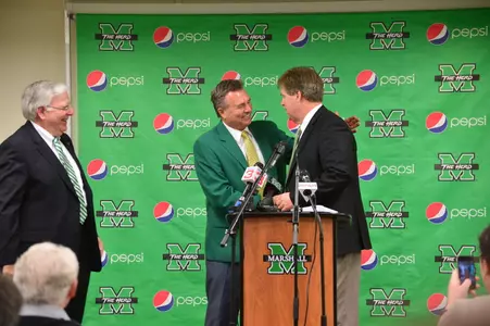 Dan D'Antoni (left) will make his head coaching debut Nov. 14 vs. Jacksonville State