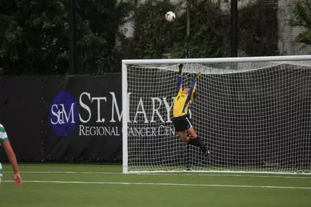 Redshirt junior goalkeeper Lizzie Kish returns to the net for the Herd.