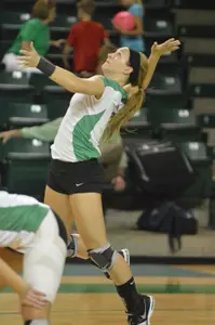 Senior setter Sammie Bane