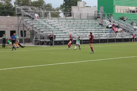 Sophomore Sydney Arnold took a team-high two shots on goal for the Herd.