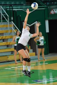 Junior Taylor Riedel had 13 assists and two kills