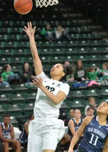 Junior Kiana Evans scored 15 points and grabbed 8 rebounds vs. Kentucky Christian.
