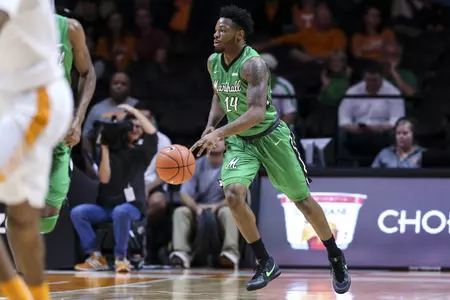 Burks led the Herd with a career-high 20 points.