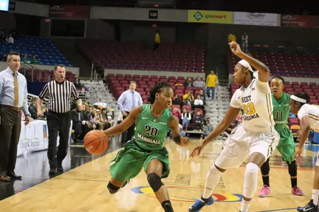 Senior Norrisha Victrum leads the Herd with 4.5 assists per game.