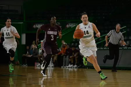 Freshman Shayna Gore has scored over 20 points in a game twice this season.