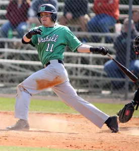Senior Josh King continued with his hot bat Friday