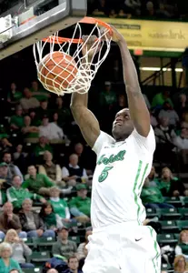 Cheikh Sane is one of three Herd seniors playing in his final weekend at Cam Henderson Center.