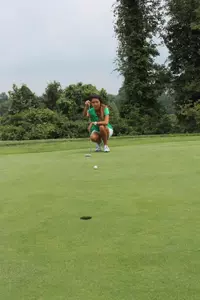 Simsiriwong combined two rounds of 5-over 77 for second place.
