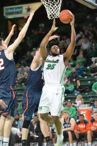 Taylor tops C-USA with 14 double-doubles on points and rebounds.