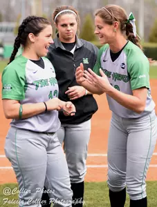 Zerkle (right) has received numerous honors for her play and academics.