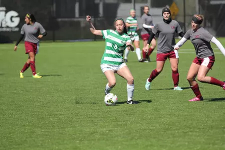 Ashley Seltzer scored her first collegiate goal in the win.