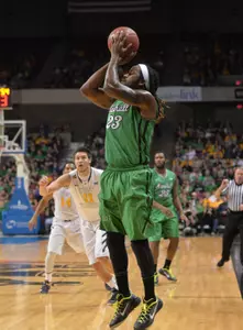 Justin Edmonds earned the Eddie Barrett Most Valuable Player Award at the 2014 Capital Classic, posting 18 points.