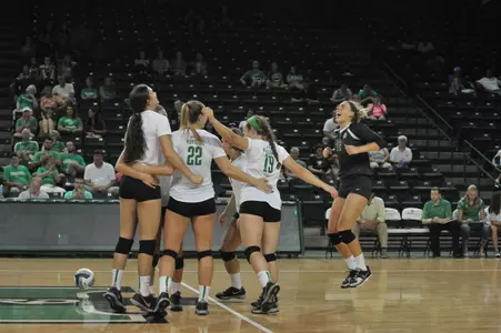 Team celebrating victory