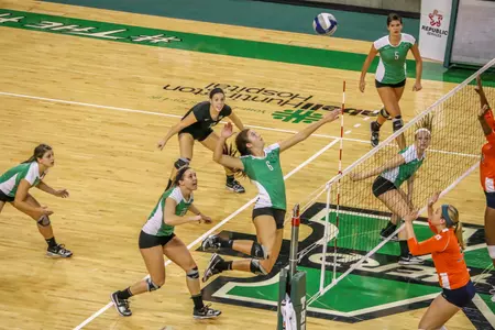 Junior Ally Kiekover was tied for a team high 11 kills