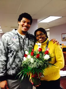 Clint Van Horn and his mother Aretha