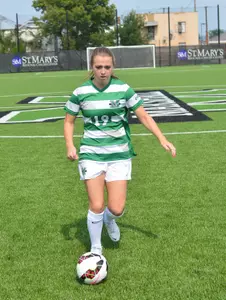 Jordan Parkhurst scored the first goal of her career.