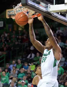 James Kelly had his league-leading third game of 30 points or more in the Herd's last outing.