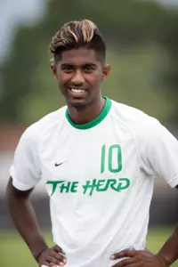 Senior Daniel Jodah leads the Herd with three goals in 2016.