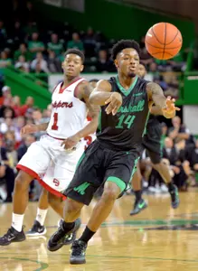 Marshall will wear black uniforms against Charlotte.